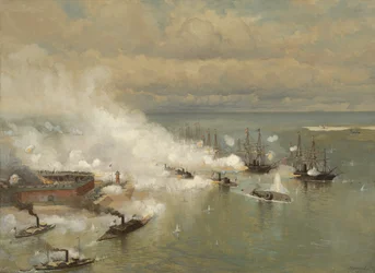Bataille de la baie de Mobile, Alabama, 1886